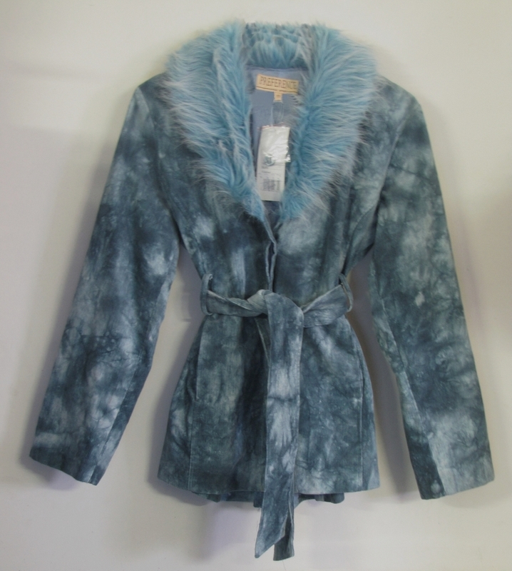 veste bleue indigo